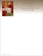 Christmas - He Shall Be Great - Letterhead