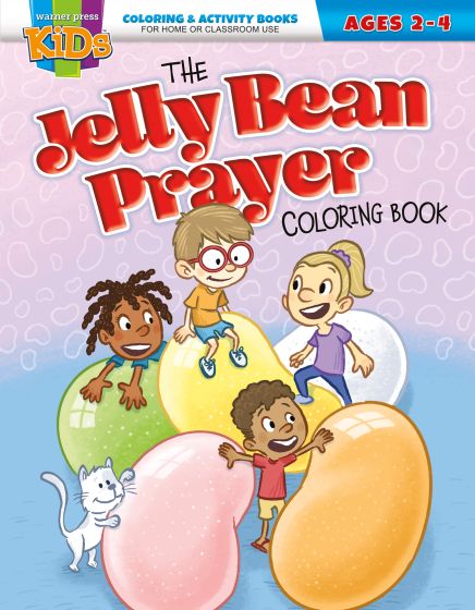 Kids & Family Ministry - Jelly Bean Prayer - Ages 2-4 Coloring Book -  Multiple Formats - Hermitage Art