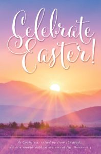 Bulletin - Easter - Celebrate Easter! - Multiple Sizes
