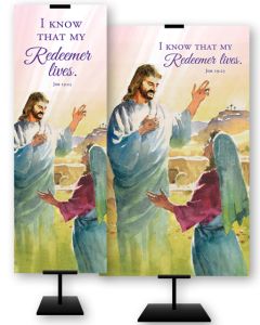 Easter - My Redeemer Lives - Banner