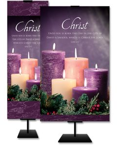 Advent Week 5 - Christ, Luke 2:11 (KJV)- Banner