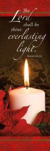 Christmas - Everlasting Light, Isaiah 60:20 (KJV) - Pkg 25 - Bookmark