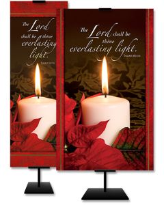Christmas - Everlasting Light, Isaiah 60:20 (KJV) - Banner