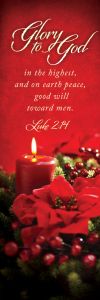 Christmas - Glory to God in the Highest... - Luke 2:14 (KJV) - Pkg 25 - Bookmark