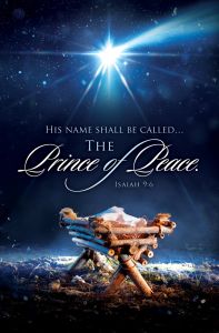 Christmas - The Prince of Peace - Isaiah 9:6 (KJV) - Pkg 100 - Standard Bulletin