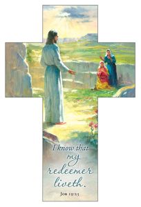 Easter - I know that my redeemer liveth, Job 19:25 (KJV) - Pkg 25 - Bookmark