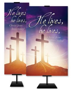 Easter - He lives! (hymn) - Banner