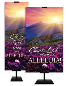 Easter - Christ the Lord Is Risen Today - Banner