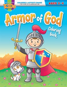 The Armor of God - General - Ages 2-4 - Coloring/Activity Book  - Multiple Formats