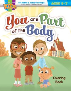You are the Body of Christ, (NIV) - Ages 5-7 - Coloring/Activity Book 