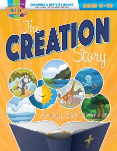 The Creation Story, (NIV) - Ages 8-10 - Coloring/Activity Book 