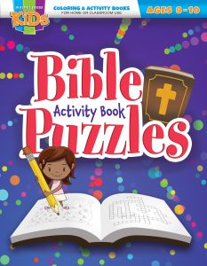 Bible Activity Book Puzzles, (NIV) - Ages 8-10 - Coloring/Activity Book 