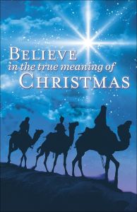 Special - Christmas - True Meaning of Christmas - Bulletin - Multiple Sizes