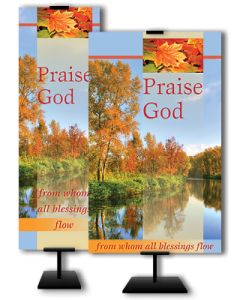 Fall - Praise God from Whom All Blessings Flow - Banner