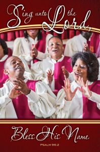 Special - African-American Heritage - Sing Unto the Lord - Standard Size Bulletin