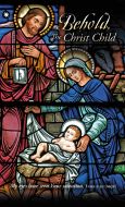 Christmas - Behold the Christ Child - Announcement Folder